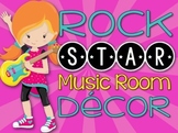 Music Room Decor Kit {Rock Star Theme}