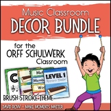 Music Room Decor Kit for the Orff Schulwerk Classroom - Br