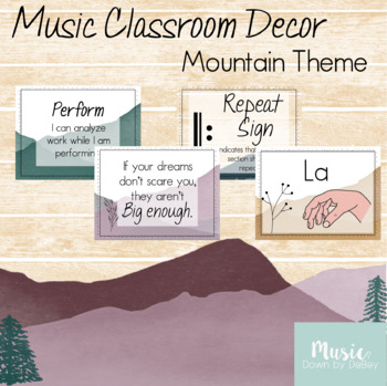 Preview of Music Room Decor [Mountain Theme]