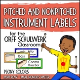 Music Room Instrument Labels, Setup, and Rules - Peony Col