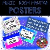 Music Room Mantra Posters!  Beautiful Children's artwork!