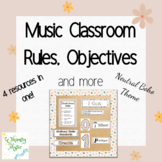 Music Room Rules, Objectives, Voice Levels, Standards Disp