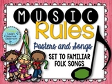 Music Rules- Posters and Songs {Music is a Universal Langu