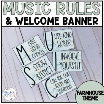 Mini Anchor Charts for the Music Classroom