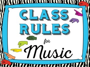 Preview of Music Rules, Zebra