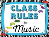 Music Rules, Zebra