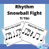 Music Snowball Fight | Winter TitiKi Note Flashcards | Win