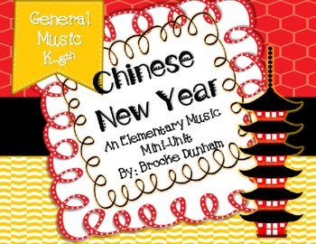 Preview of Music Songs and Activities for the Chinese New Year (Koday/ Orff)