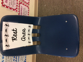 "Rest Area" - Time Out Chair for Music Class