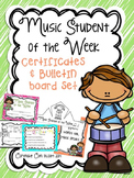 Music Student of the Week Set