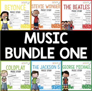 Preview of Music Study Bundle