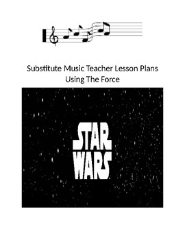 Preview of Music Sub Plans Using The Force