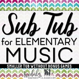 Music Sub Plans {Without Games}