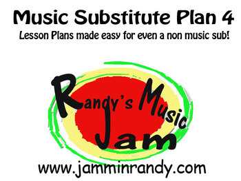 Preview of Music Substitute Plan #4