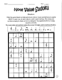 Music Sudoku With Basic Music Symbols #2