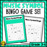 Music Symbols Bingo Game
