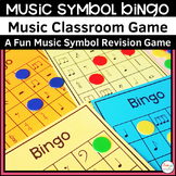 Music Symbol Bingo Classroom Game