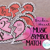 Music Symbol Match | Valentine's Hearts