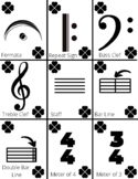 Music Symbol Playing Cards