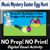 Music Symbols Easter Egg Hunt - Easel Activity - NO Prep! 