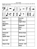 Music Symbols Flashcard Review