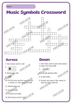 music symbols level 1 handouts and worksheets print go english terminology