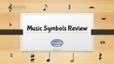 Music Symbols Review PowerPoint and PDF file