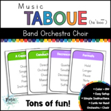 Music Taboue for Band, Orchestra, and Choir (It's like Taboo!)