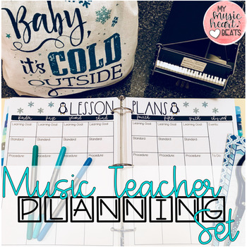 Preview of Music Teacher Planning Set