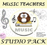 Music Teachers Studio Pack