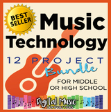 Music Technology Curriculum: 12 Project Ideas | Year-long 