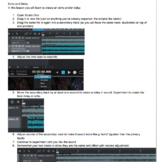 Music Technology Unit 3 Curriculum Bundle: Working with Audio