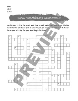 vigor in music crossword clue