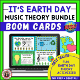 Music Theory BOOM Cards BUNDLE for EARTH DAY