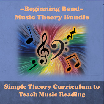 Preview of Music Theory Bundle for Beginning Band