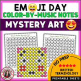 Music Theory Colour by Music Notes - Emoji-Themed Music My