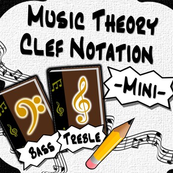 Preview of Music Theory Curriculum | Treble & Bass Clef Notation | MINI |