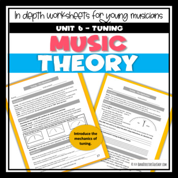 Preview of Music Theory Curriculum for Band - Unit 6 - Tuning