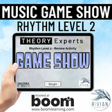 Music Theory Game Show Rhythm Level 2 for THEORY Experts -
