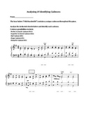 Music Theory-Identifying Music Cadences | Quiz-Homework-Pr