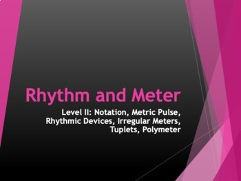 Preview of Music Theory: Intermediate Rhythm and Meter