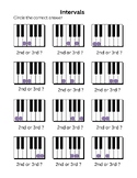 Music Theory Interval Worksheets
