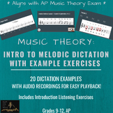 Music Theory-Intro to Melodic Dictation | 30 Examples with