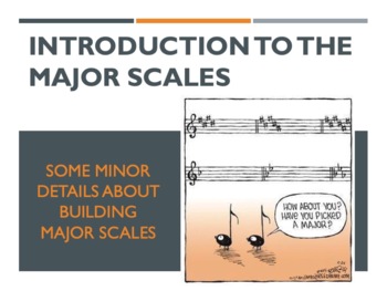 Preview of Music Theory: Introduction to Major Scales