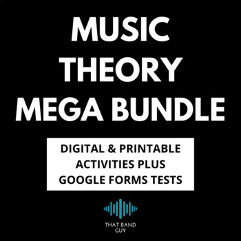 Preview of Music Theory MEGA Bundle