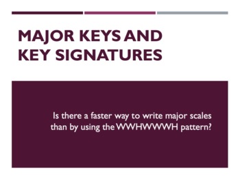 Preview of Music Theory: Major Key Signatures