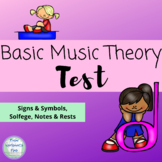 Music Theory Test for Beginners - Music Classroom