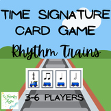 Music Theory Time Signature Card Game for Small Groups