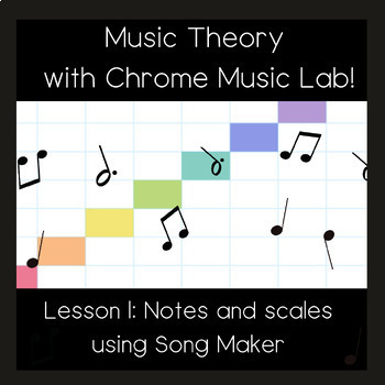 Preview of Music Theory --Using Chrome Music Lab! Lesson #1: Notes and Scales
