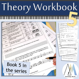Music Theory Workbook 5 for Middle School or Older Beginners